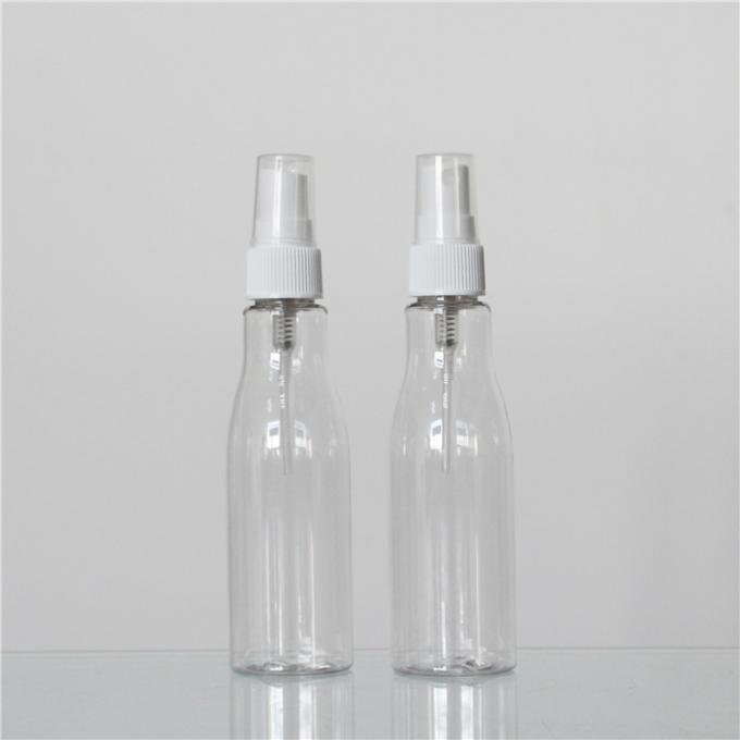 PET Cosmetic Toning Lotion Bottle 100ml With Silver or Gold Screw Cap