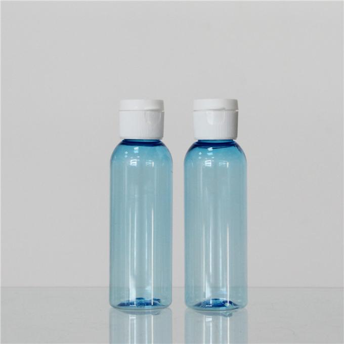 White 60ml Round Cosmetic Plastic Bottle Sprayer OEM Printing