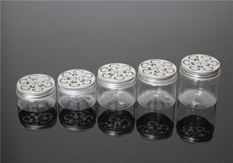 50ml Empty PET Plastic Jars , Air Freshener Small Clear Plastic Jars