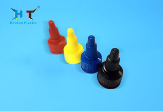 24 / 410 Size Any Color Plastic Push Pull Caps For Sriracha Sauce Bottles