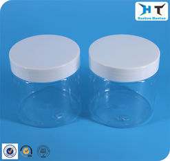 200 Ml PET Plastic Jars Printed Logo Good Transparency Easy Storage