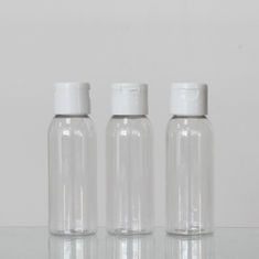 China Clear PET 80ml Capacity Custom Color Plastic Cream Cosmetic Bottles factory
