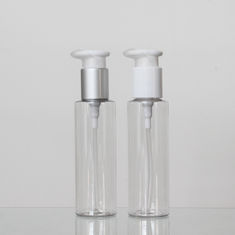 Custom Color Cosmeitc 120ml Empty Plastic Bottle Of Perfume With Pump