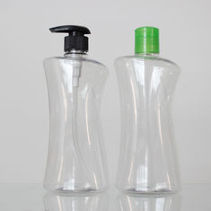 China Plastic Cosmetic Use Special Shaped 500ml PET Any Color Bottle With Pump factory