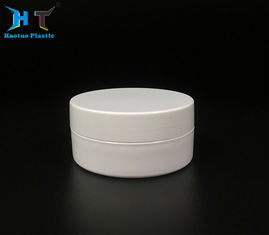China Empty PP Plastic Jars 80ml , Waterproof Round Matte Single Wall Jars factory