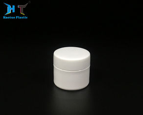 China 10 Ml Capacity Small Plastic Screw Top Jars 32 Mm Dia Silk Screen Printing factory