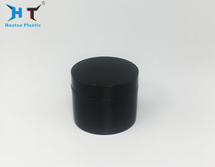50 G 50 Ml Black PP Plastic Jars Makeup Containers Corrosion Resistance
