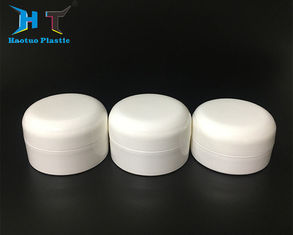 China Makeup Cream Plastic Cosmetic Jars , 50G 80G 120G Single Wall Jars factory