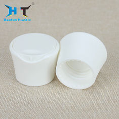 China White Plastic Press Disc Top Cap , 28 410 Cap Polish Surfacee SGS Approved factory
