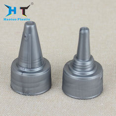 Small Plastic Push Pull Caps 28mm 32mm For Hair Liquid Dispensing Bottle