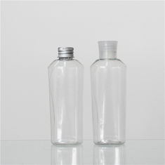 China OEM 120ml Special-Shaped PET Plastic Cosmetic Packing Bottles With Lids factory
