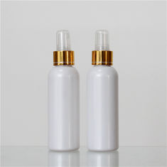 White 120ml Plastic Mist Spray Bottle PET Cosmetic Packaging For Skin Care