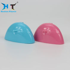 China 22 mm Flip Top Plastic Caps , Small Screw Cap With Round Top Cover factory