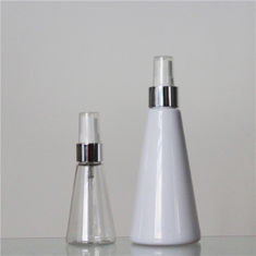China Dispenser Spray Plastic Cosmetic Bottles Taper Shape 60ml 120ml Any Color factory