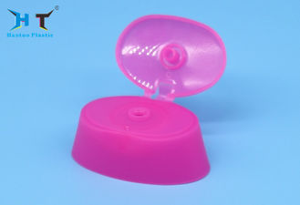 Oval Flat Flip Top Cap For Shampoo Bottle Double Layer Flip Cap For Shower Gel Bottle