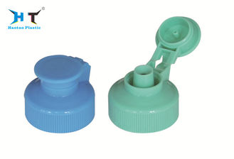 28 / 400 Plastic Screw Flip Top Lids Wear Resistant For Dish Washing Bottle