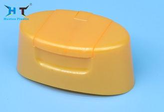 Curved Shape Flip Top Dispensing Caps 24mm Snap Size ISO9001 Approved
