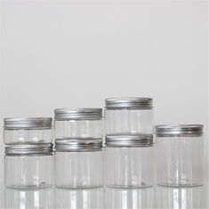 China Custom Color 300ml Plastic PET Jar With Aluminum Cap For Food Packaging factory