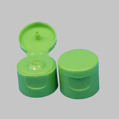 China Polish Lotion Flip Top Dispensing Caps 20 / 410 Green Color Bottle Cap Closures factory