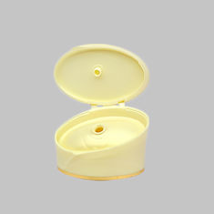 China Customized Flip Top Plastic Caps Irregular Shape 14.9g 24 mm Neck Size factory