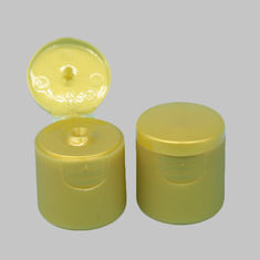China 24mm 24/415 Gold Color Detergent Liquids Bottles Plastic Butterfly Flip top Caps factory