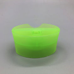 China Big Oval Shape Plastic Disc Cap , Shampoo Bottle Lid OEM / ODM Service factory