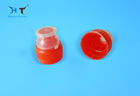 Sports Plastic Water Bottle Caps 28mm Neck size With Double Safety Ring Pull supplier
