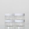 68mm Wide Mouth Cosmetic Jars , Cosmetic Cream Pet Plastic Container supplier