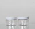 Hair Gel Sealable PET Plastic Jars Good Sealing Amber Color Easy Storage supplier