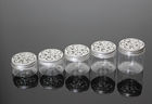 Durable PET Plastic Jars , 50ml 60ml 80ml 100ml 120ml Plastic Bottle Jar supplier