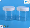 200 Ml PET Plastic Jars Printed Logo Good Transparency Easy Storage supplier