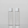 24mm Neck Size Plastic PET Round 100ml Cosmetic Bottle With Pump Or Screw Cap supplier