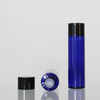 Round Blue Color Plastic 150ml PET Fancy Cosmetic Skin Care Bottle supplier