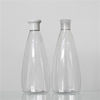 300ml Particular Shape PET Bottle With Screw Flip Top Lid For Cosmetic Container supplier