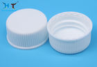 20 / 400 20 / 410 White Plastic Screw Caps , Bottle Top Lids No Obvious Odor supplier