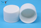 20 / 400 20 / 410 White Plastic Screw Caps , Bottle Top Lids No Obvious Odor supplier