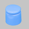20mm Flip Top Plastic Caps , Shampoo Shower Gel Bottle Flip Cap Yellow Color supplier
