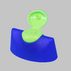 Matt Surface Bottle Flip Cap Double Layer Colored Flat Shoulder Caps supplier