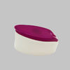 20mm Snap Neck Size Double Color Plastic Butterfliy Flip Top Caps For Shampoo Bottle supplier