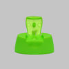 200ml Matt Surface Non-spill Colorful Plastic Oval Shampoo Bottle Cap Lids supplier