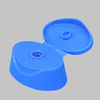 Oval Shape Plastic Flip Top Caps , 6.8g Skin Care Bottle Cap Flip Top supplier