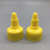 Blue Plastic Twist Top Bottle Caps Closure Ribbed Surface Easy Operating supplier