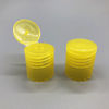 22/415 Orange and Yellow Color Polish Dispenser Flip Top Bottle Cap supplier
