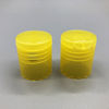 22/415 Orange and Yellow Color Polish Dispenser Flip Top Bottle Cap supplier