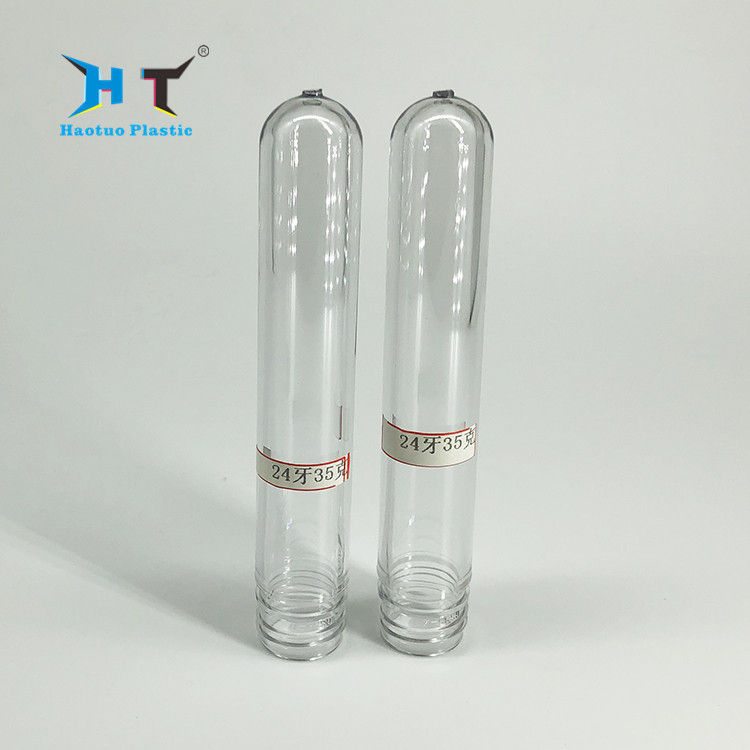 35g 24/410 Neck Clear Color Blowing Cosmetic PET Hand Wash Bottles Preform supplier