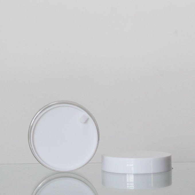 Hair Gel Sealable PET Plastic Jars Good Sealing Amber Color Easy Storage
