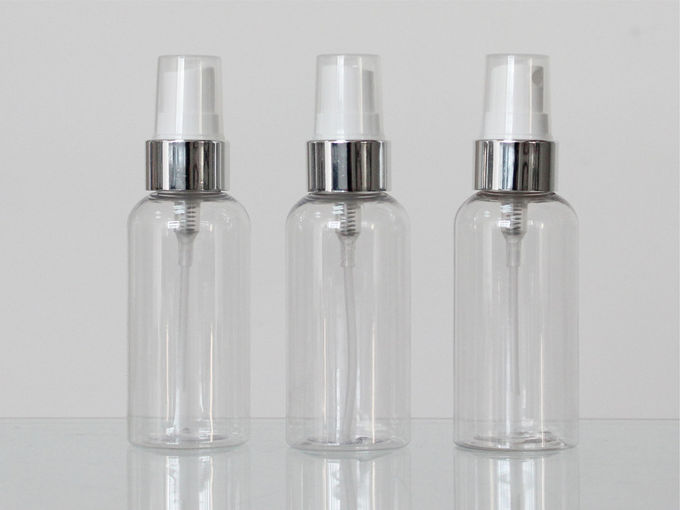 Plastic 60ml Round Cosmetic Bottles With Different Kinds Of Cap Custom Color