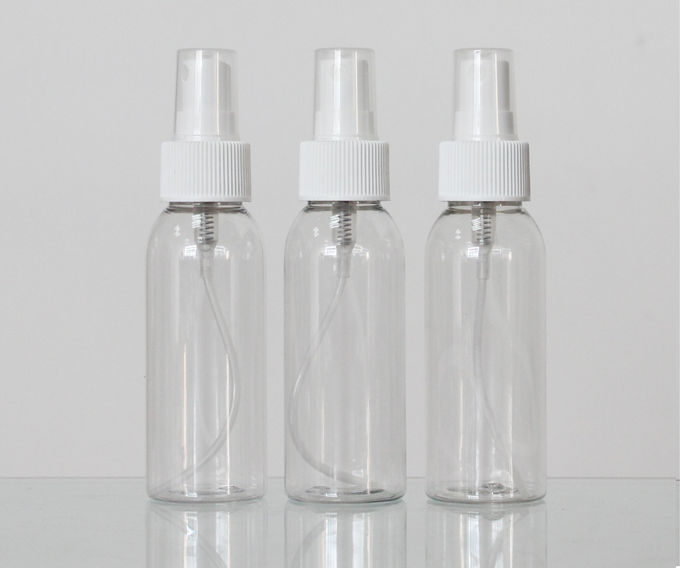 Clear PET 80ml Capacity Custom Color Plastic Cream Cosmetic Bottles