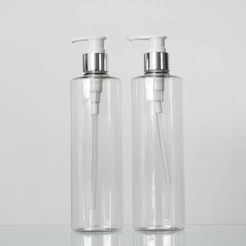 250ml Empty Plastic PET Clear Lotion Cosmetic Bottle Can Be Any Color supplier
