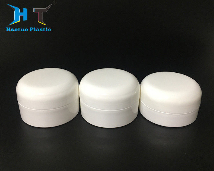 Makeup Cream Plastic Cosmetic Jars , 50G 80G 120G Single Wall Jars supplier
